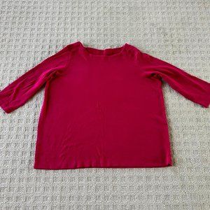 Coldwater Creek 3/4 Long Sleeve Top - 1X